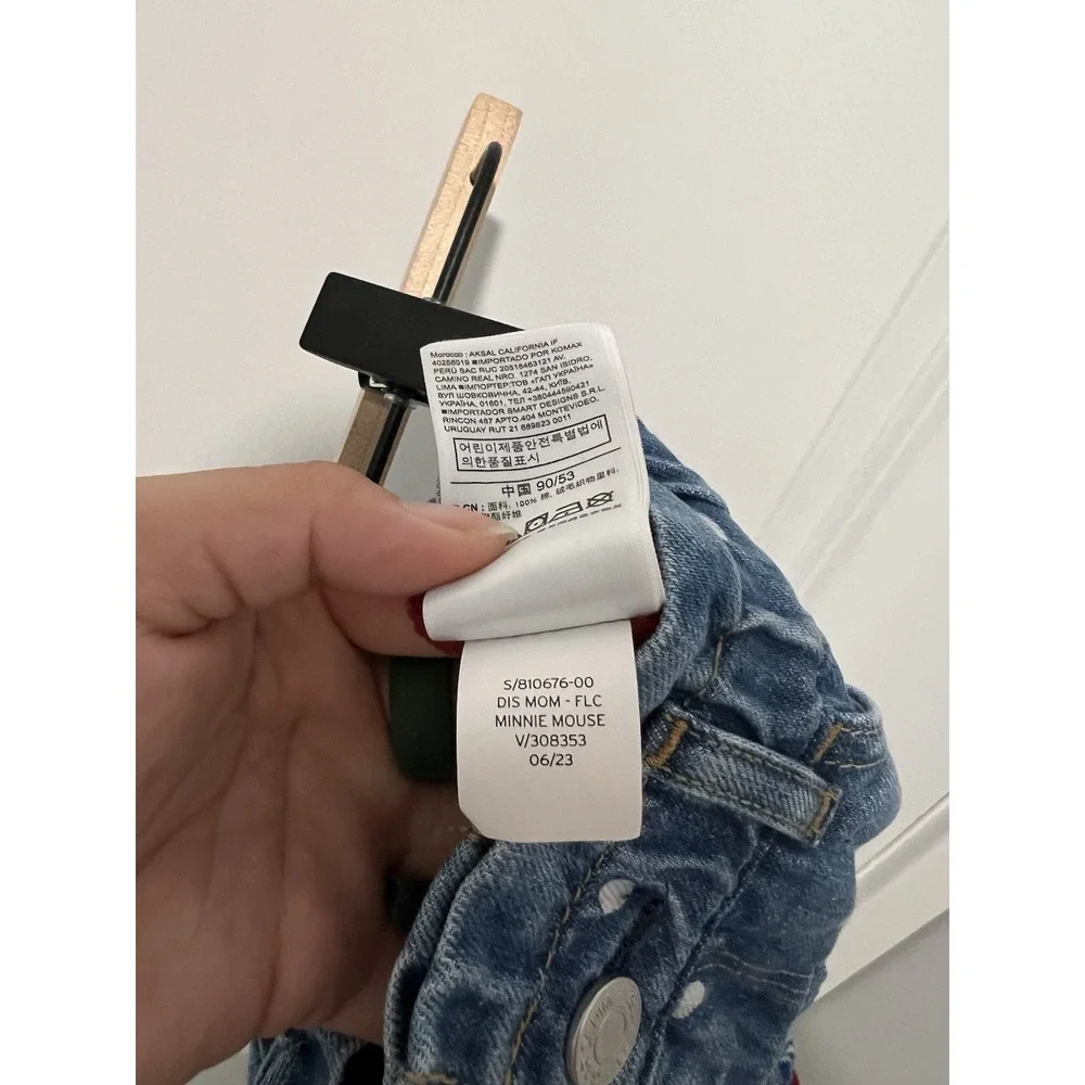 babyGap | Disney Minnie Mouse Just Like Mom Fleece-Lined Jeans -‎ Size 2 Years